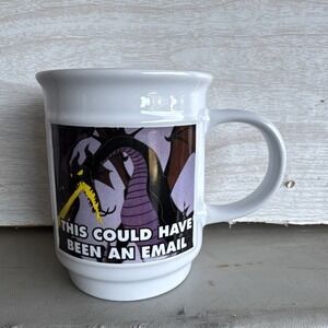 Disney Villain Maleficent ceramic coffee mug  THIS COULD HAVE BEEN AN EMAIL